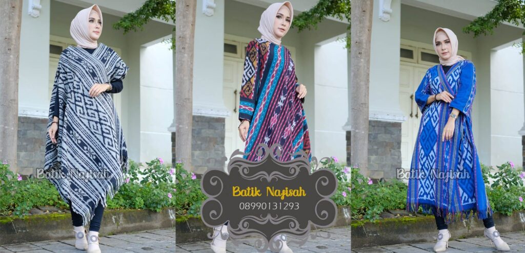 batik nafisah sedia batik blouse jubah tunik outer gamis model terbaru wanita tunik pakaian