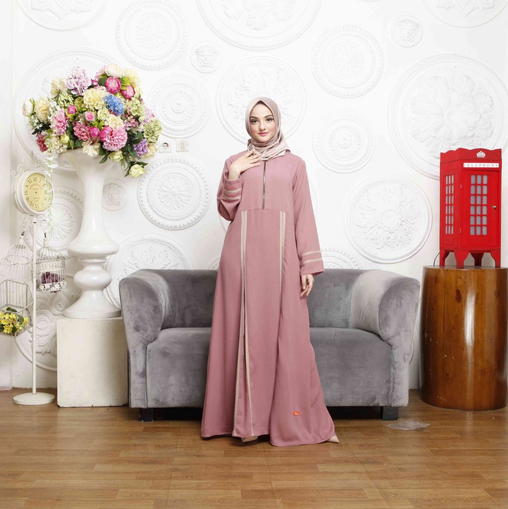 koleksi gamis nibras terbaru 2019 hijab casual